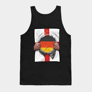 Germany Flag English Flag Ripped - Gift for German From Germany Tank Top